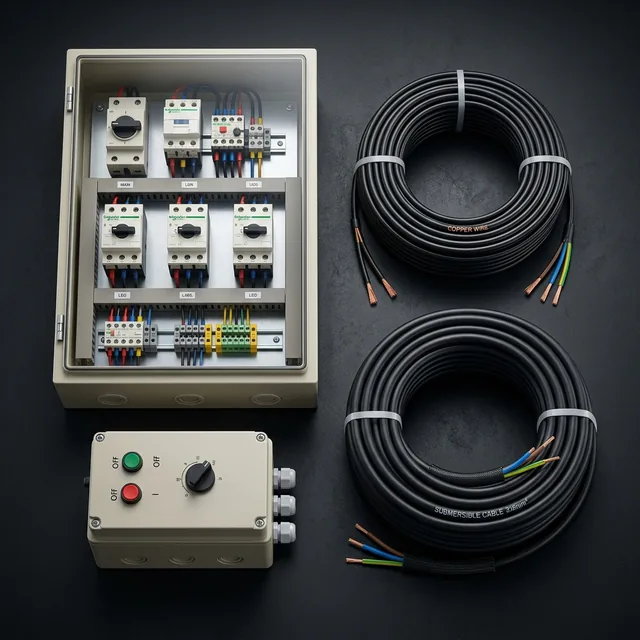 L&T and RC Bentex Automatic Motor Starters and Digital Panels