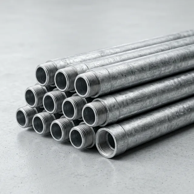 Galvanized Iron GI Pipes for Heavy Borewells and Structures